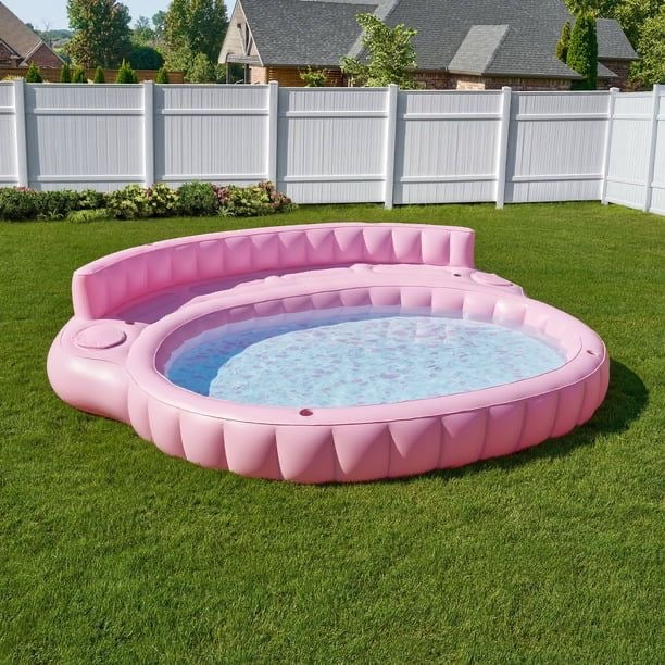 Canapea / piscină pentru bronzare