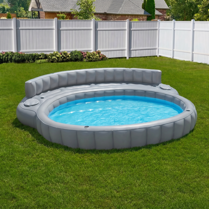 Canapea / piscină pentru bronzare